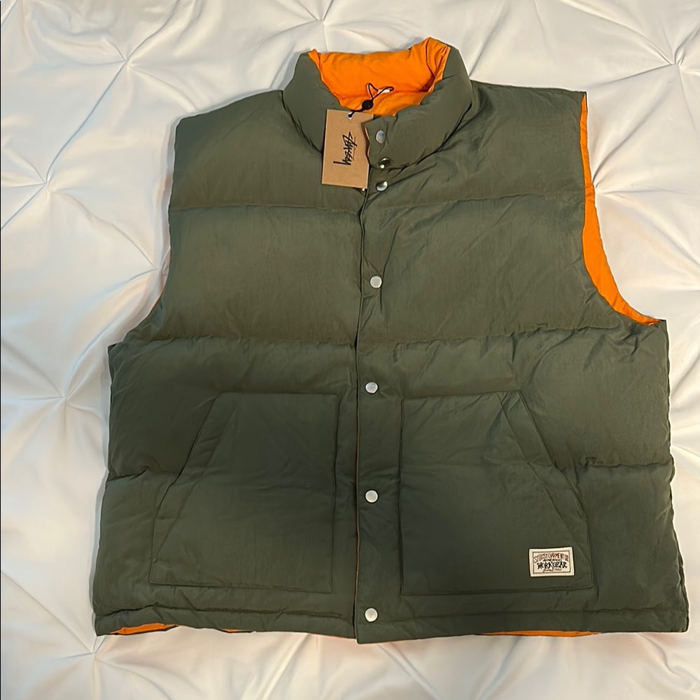 NEW Stussy Reversible Vest
